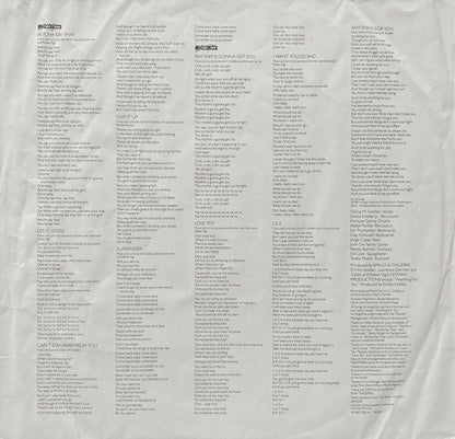 Miami Sound Machine : Let It Loose (LP, Album, Car)