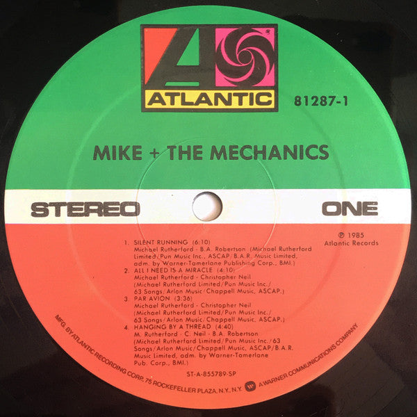 Mike & The Mechanics : Mike + The Mechanics (LP, Album, SP )