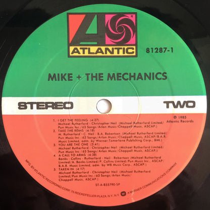 Mike & The Mechanics : Mike + The Mechanics (LP, Album, SP )