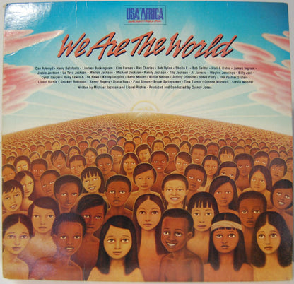 USA For Africa : We Are The World (12", Single)