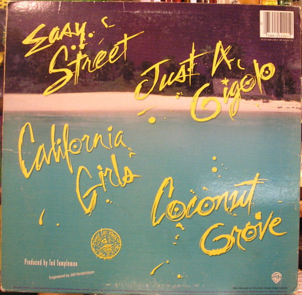 David Lee Roth : Crazy From The Heat (12", EP, Club)