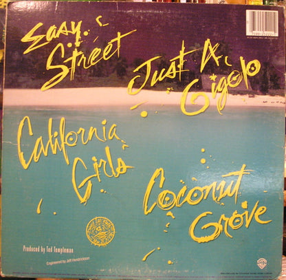 David Lee Roth : Crazy From The Heat (12", EP, Club)