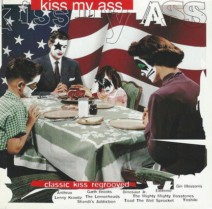 Various : Kiss My Ass (Classic Kiss Regrooved) (CD, Album, Comp)
