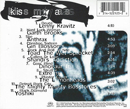 Various : Kiss My Ass (Classic Kiss Regrooved) (CD, Album, Comp)