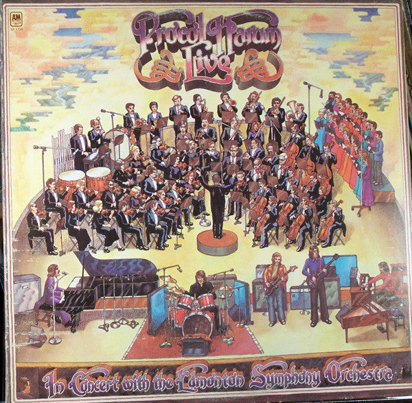 Procol Harum : Live - In Concert With The Edmonton Symphony Orchestra (LP, Album, Ter)