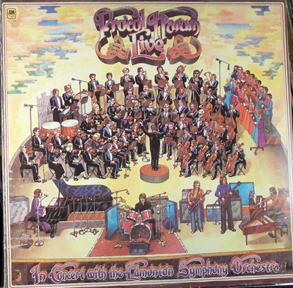 Procol Harum : Live - In Concert With The Edmonton Symphony Orchestra (LP, Album, Ter)