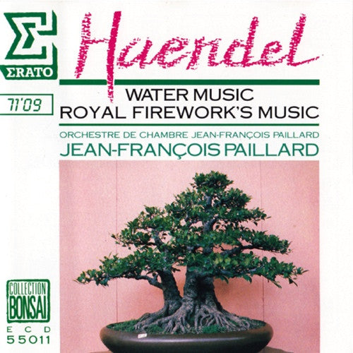 Georg Friedrich Händel - Orchestre De Chambre Jean-François Paillard, Jean-François Paillard : Water Music, Royal Firework's Music (CD, Comp)