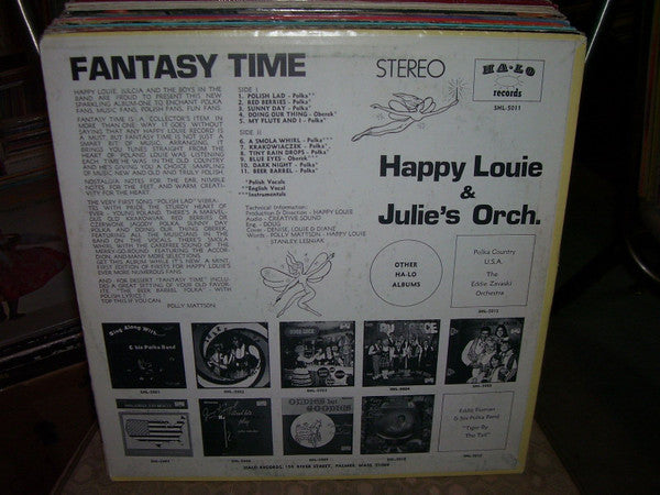 Happy Louie & Julcia Orchestra : Fantasy Time (LP, Album)