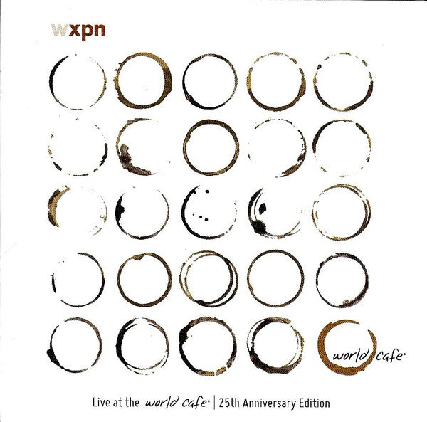 Various : Live At The World Cafe 25th Anniversary Edition Volume 41 (2xCD, Comp, Smplr)