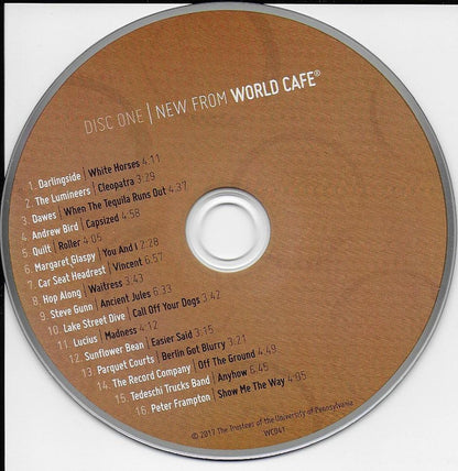 Various : Live At The World Cafe 25th Anniversary Edition Volume 41 (2xCD, Comp, Smplr)