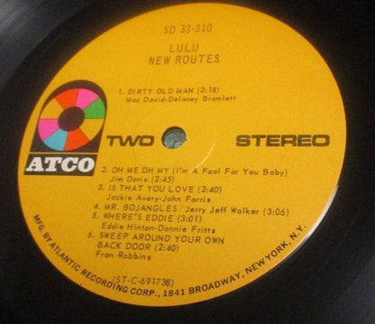 Lulu : New Routes (LP, Album)