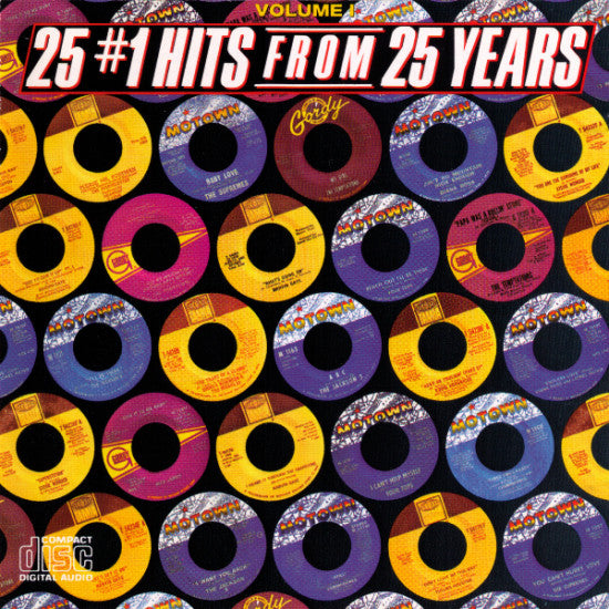Various : 25 #1 Hits From 25 Years (Volume I) (CD, Comp, Mad)