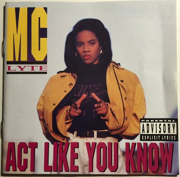 MC Lyte : Act Like You Know (CD, Album, Club, BMG)