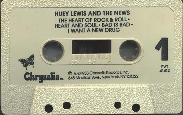 Huey Lewis And The News* : Sports (Cass, Album, Peb)
