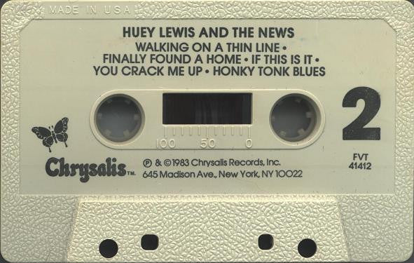 Huey Lewis And The News* : Sports (Cass, Album, Peb)