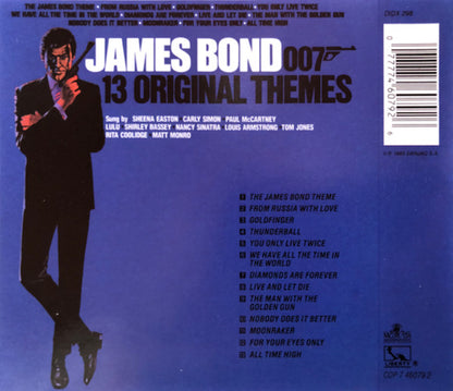 Various : James Bond - 13 Original Themes (CD, Comp, Mono, RE)