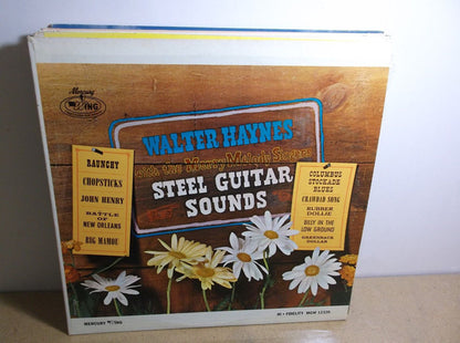 Walter Haynes With The Merry Melody Singers : Steel Guitar Sounds (LP, Album, Mono, RE)