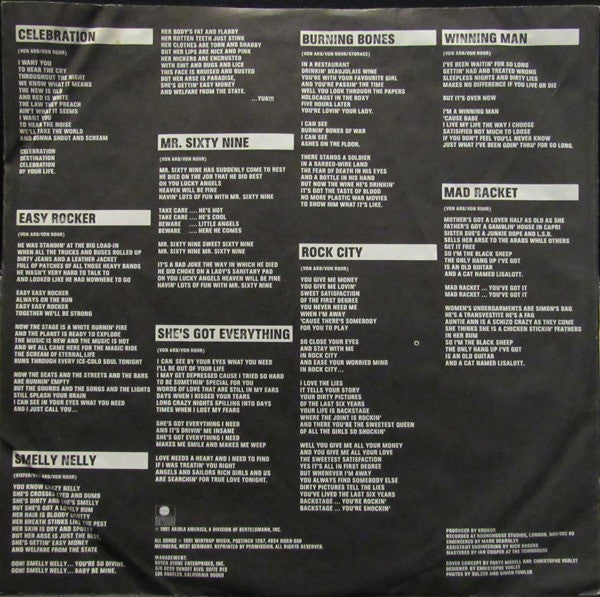 Krokus : Hardware (LP, Album, Ter)