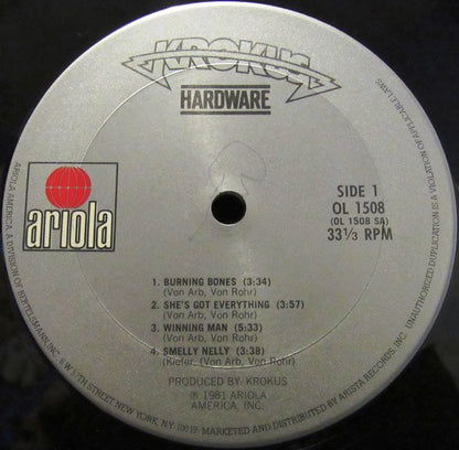 Krokus : Hardware (LP, Album, Ter)