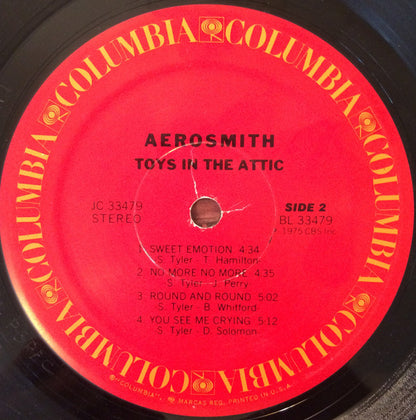 Aerosmith : Toys In The Attic (LP, Album, RE, Spe)