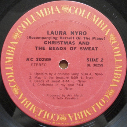 Laura Nyro : Christmas And The Beads Of Sweat (LP, Album, Pit)