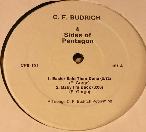 Pentagon (5) : 4 Sides Of (12", EP)
