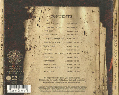 Tegan and Sara : The Con (CD, Album, Dig)