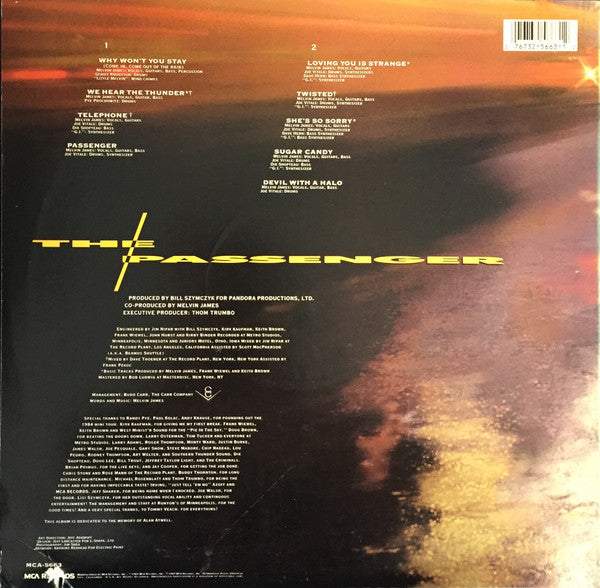 Melvin James : The Passenger (LP, Album, Glo)