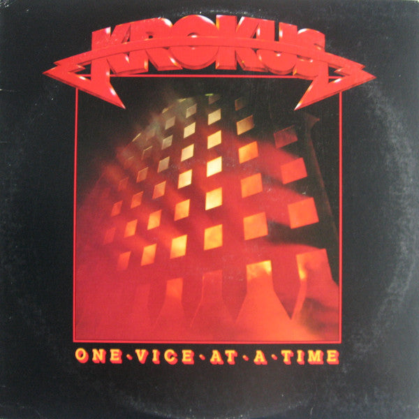 Krokus : One Vice At A Time (LP, Album, Mon)