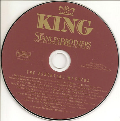 The Stanley Brothers And The Clinch Mountain Boys : The Essential Masters (CD, Comp, RM)