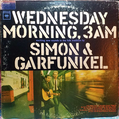 Simon & Garfunkel : Wednesday Morning, 3 A.M. (LP, Album, RE)