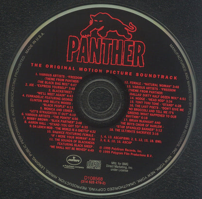 Various : Panther - The Original Motion Picture Soundtrack (CD, Album, Club)
