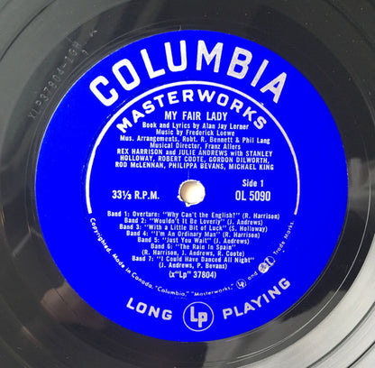 Rex Harrison, Julie Andrews : My Fair Lady (LP, Album, Mono)