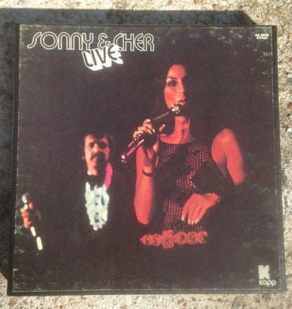 Sonny & Cher : Sonny & Cher Live  (Reel, 4tr Stereo, Album)