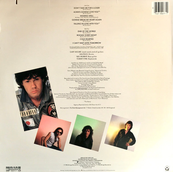 Gary Moore : Corridors Of Power (LP, Album, SP )