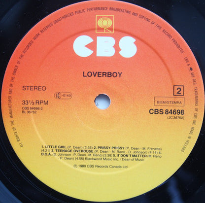 Loverboy : Loverboy (LP, Album)