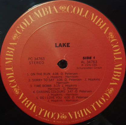 Lake (2) : Lake (LP, Album, Pit)