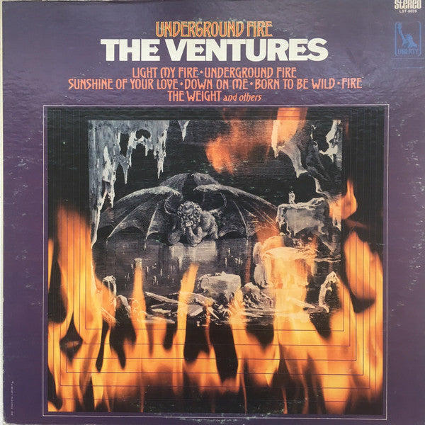The Ventures : Underground Fire (LP, Album)