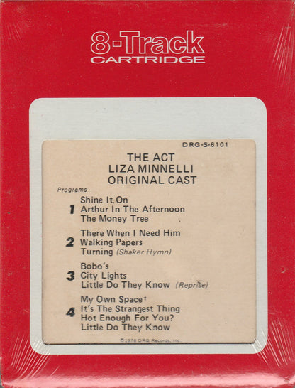 Liza Minnelli, "The Act" Original Broadway Cast : The Act (Original Broadway Cast) (8-Trk, Album)