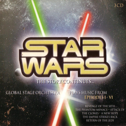 Global Stage Orchestra : Star Wars: The Story Continues... (3xCD, Album)