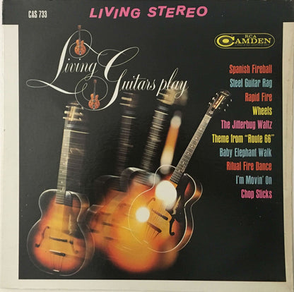 Living Guitars : Living Guitars Play (LP, Album, RE)
