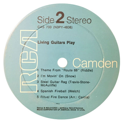 Living Guitars : Living Guitars Play (LP, Album, RE)