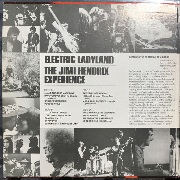 The Jimi Hendrix Experience : Electric Ladyland (2xLP, Album, 2-T)