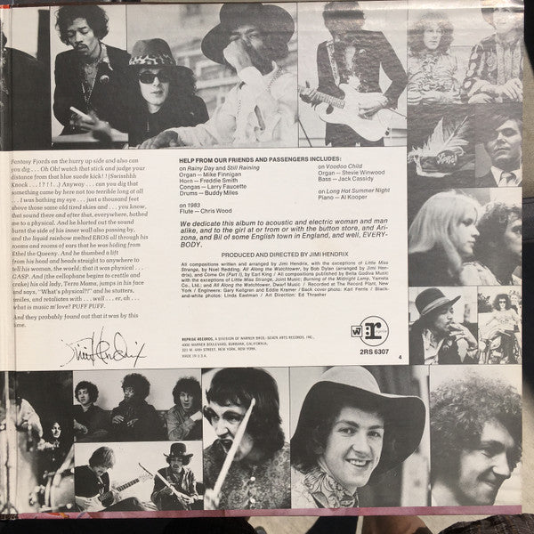 Buy The Jimi Hendrix Experience : Electric Ladyland (2xLP, Album