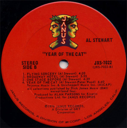 Al Stewart : Year Of The Cat (LP, Album, Gat)