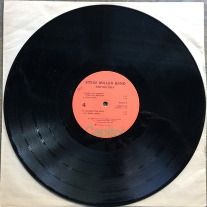 Steve Miller Band : Anthology (2xLP, Comp, RP, LA )