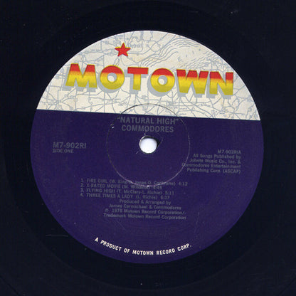 Commodores : Natural High (LP, Album)