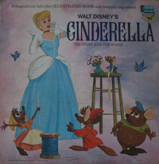 Various : Walt Disney's Cinderella (LP, Album, RE, Gat)