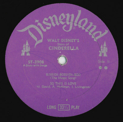 Various : Walt Disney's Cinderella (LP, Album, RE, Gat)