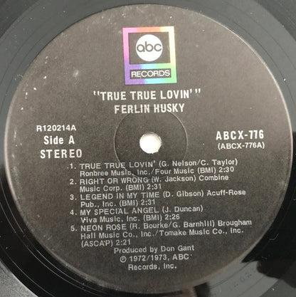 Ferlin Husky : True True Lovin' (LP, Club)